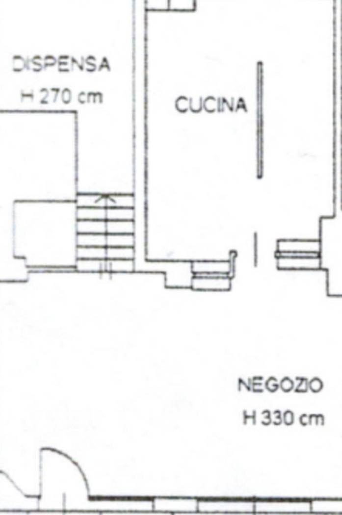 Negozio via San Pedrino, 11, Vignate - planimetria 1
