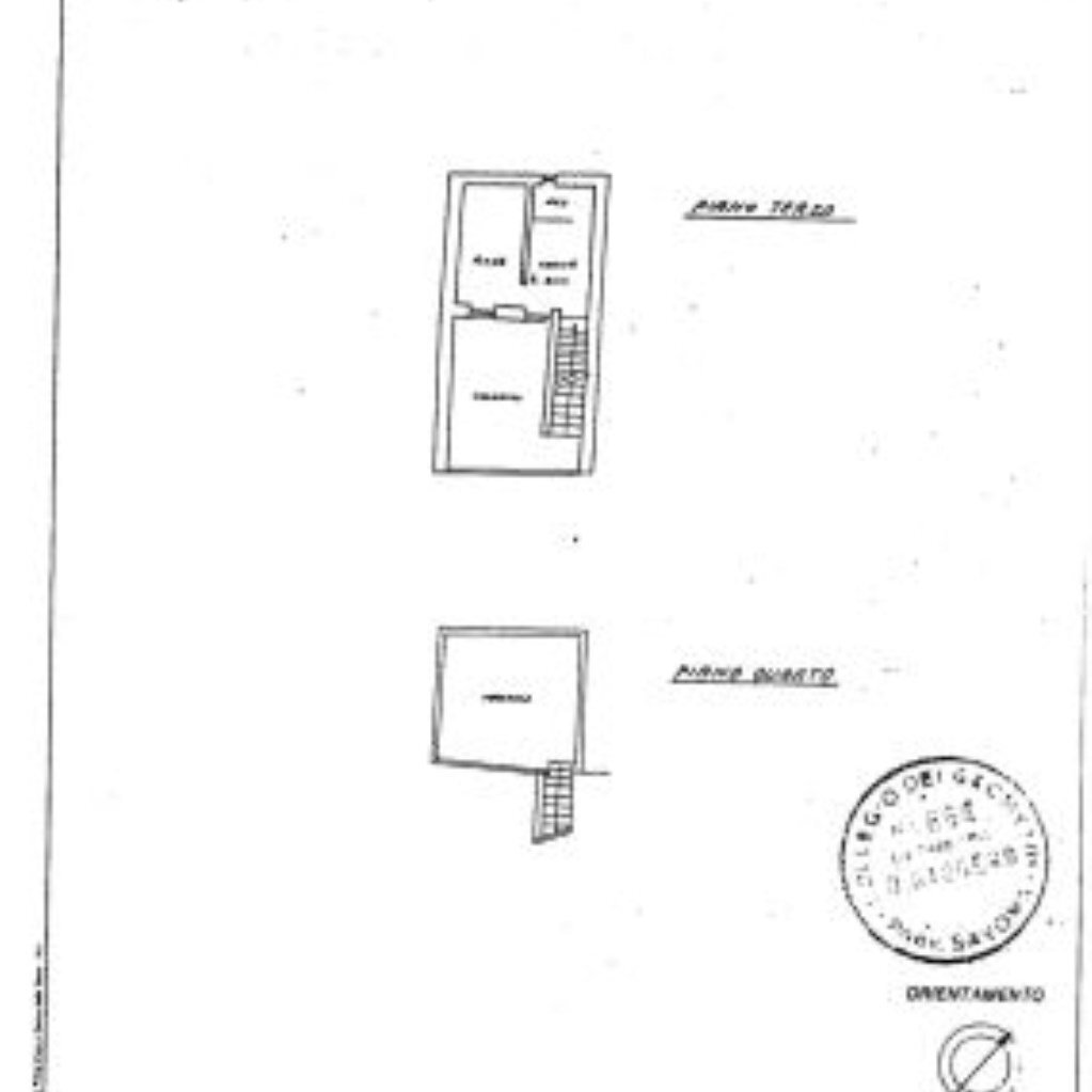 Bilocale Via Giuseppe Garibaldi, Borghetto Santo Spirito - planimetria 1