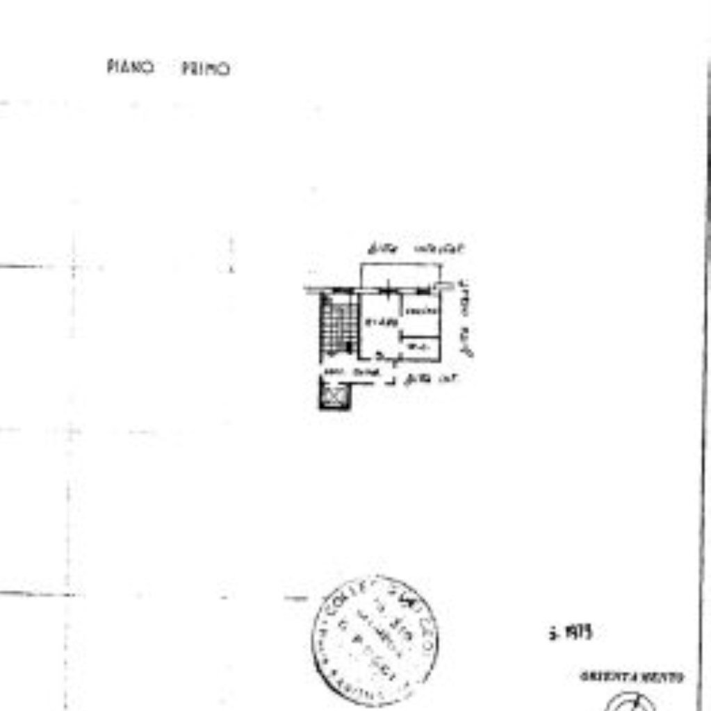 One-room apartment Via Benvenuto Cellini, Borghetto Santo Spirito - floor plans 1