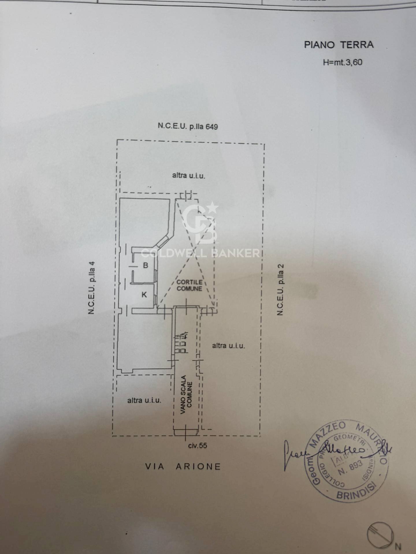 Foto 30 - Two-room apartment VIA ARIONE
 
55, Brindisi - floor plans 1