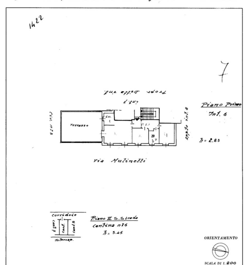 Foto 29 - Four-room apartment VIA MULINETTI
 
5, Recco - floor plans 1