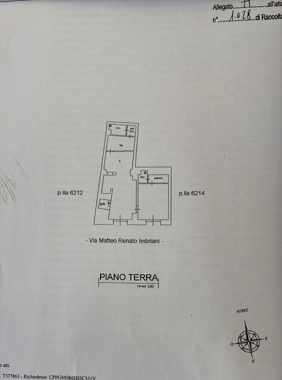 WhatsApp Image 2026-04-30 at 11.42.21.jpeg - Four-room apartment Largo del Vespri 7, Catania - floor plans 1