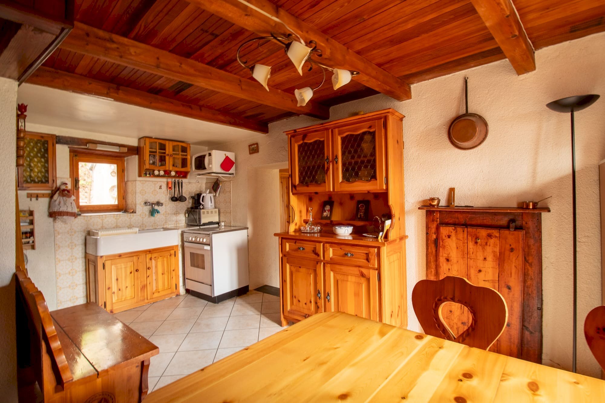 Zona giorno - Four-room apartment Frazione Saint Denis Capoluogo, 38, Saint-Denis - photo 2