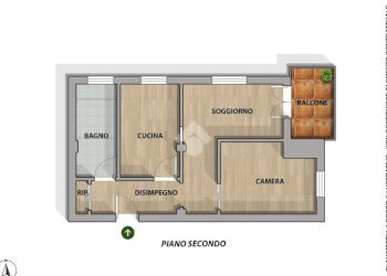Three-room apartment Via Parri, Torre Pellice - photo 32
