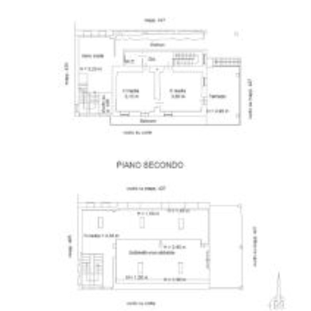 Semi-detached Villa Via Ernesto Francotto, 44, Busca - floor plans 1
