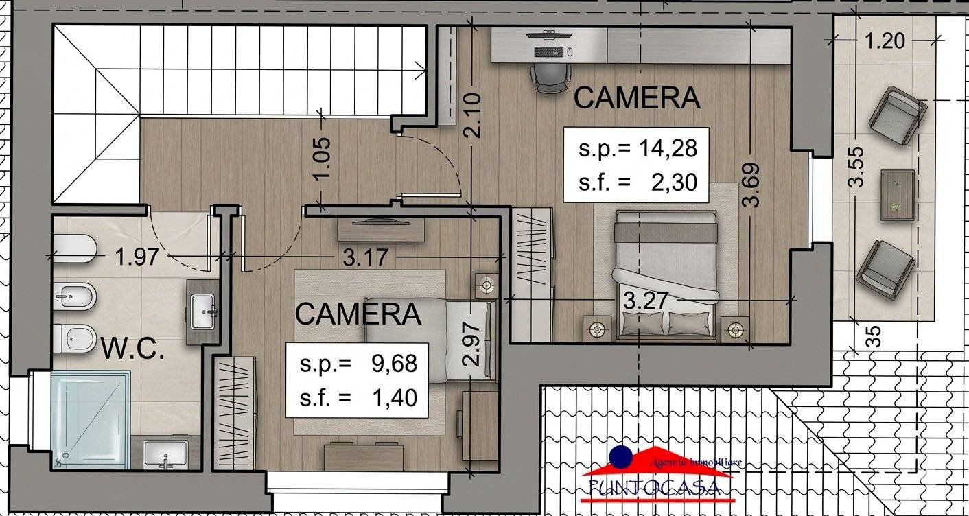 Semi-detached Villa Via Pes di Villamarina, 68/1, Busca - photo 2