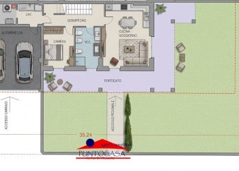 Semi-detached Villa Via Pes di Villamarina, 68/1, Busca - photo 3