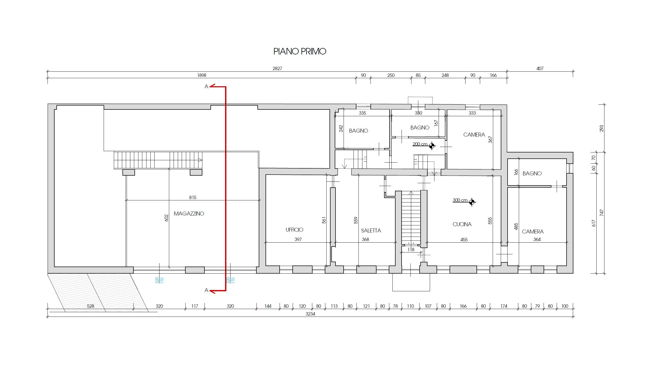 Casale strada baldichieri, 10, Baldichieri d'Asti - floor plans 1