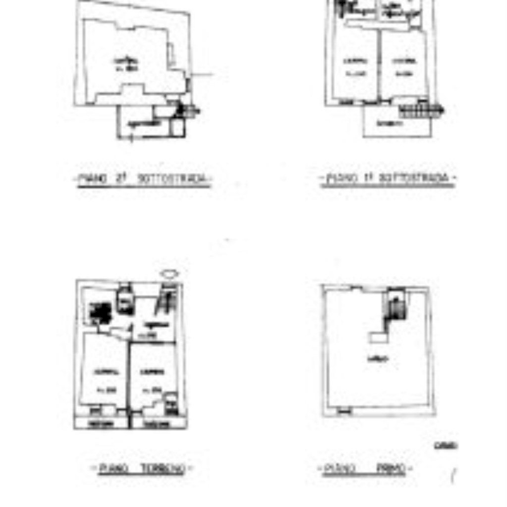Rustic Frazione Bassura, Stroppo - floor plans 1