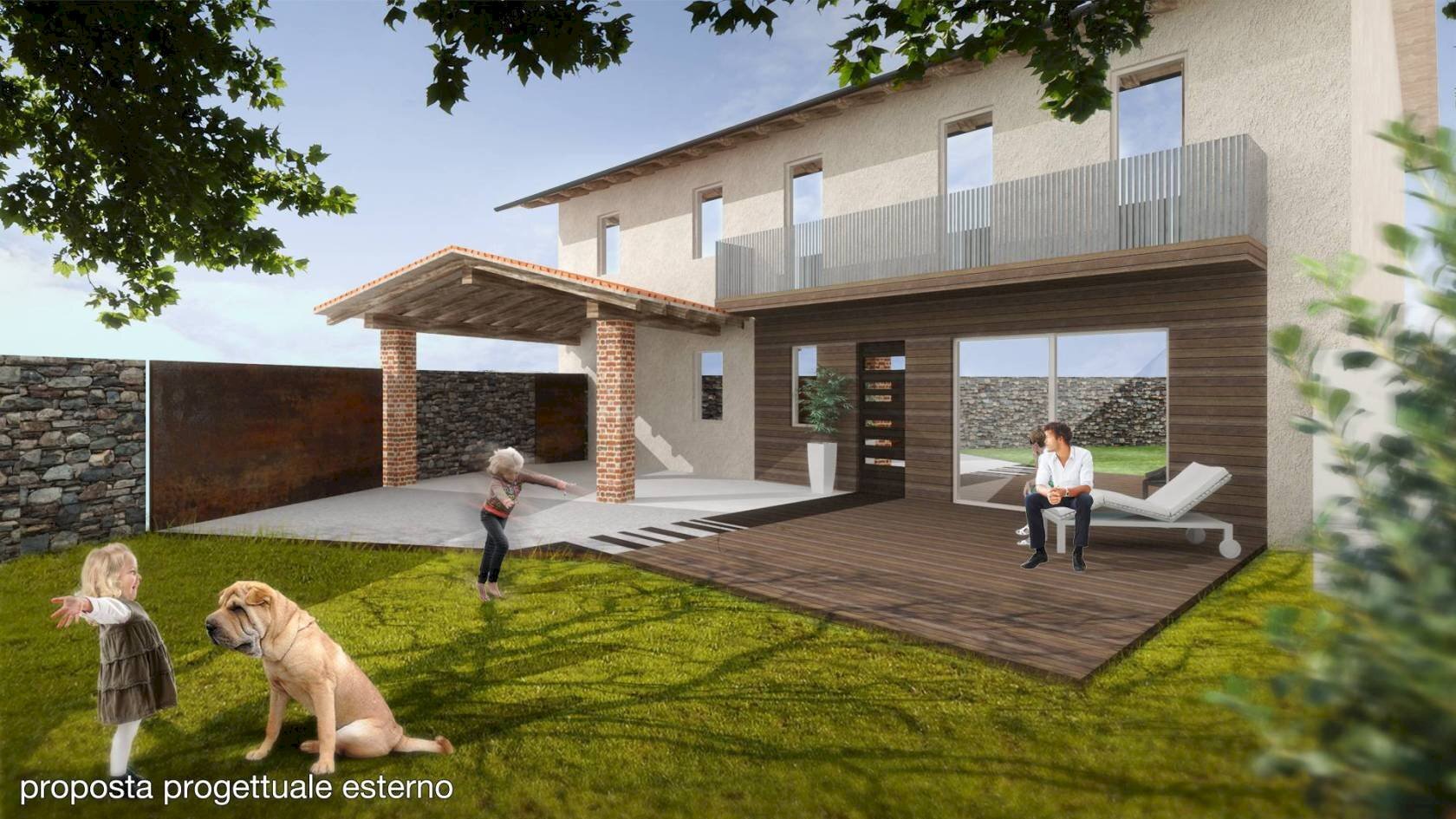 Semi-detached Villa Frazione San Barnaba, Busca - photo 1