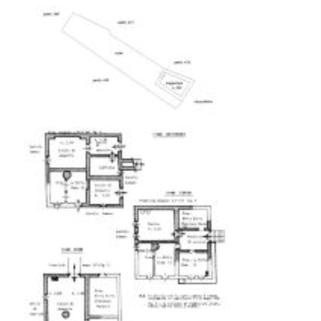 Rustico Borgata Reinero, Marmora - planimetria 1