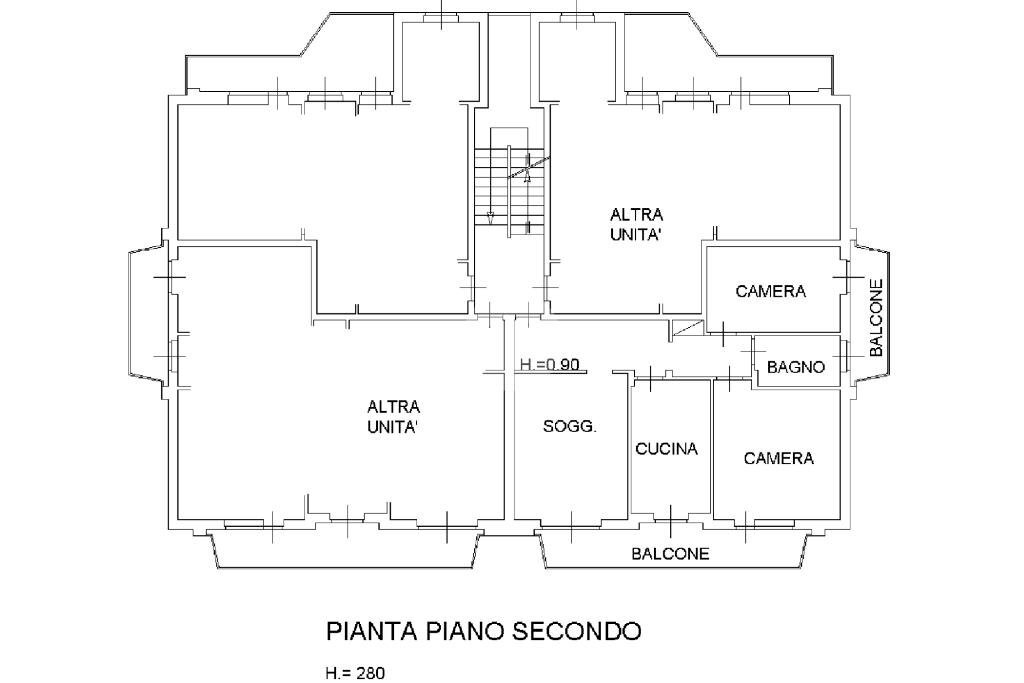 Apartment Via Milano, Vigliano Biellese - floor plans 1