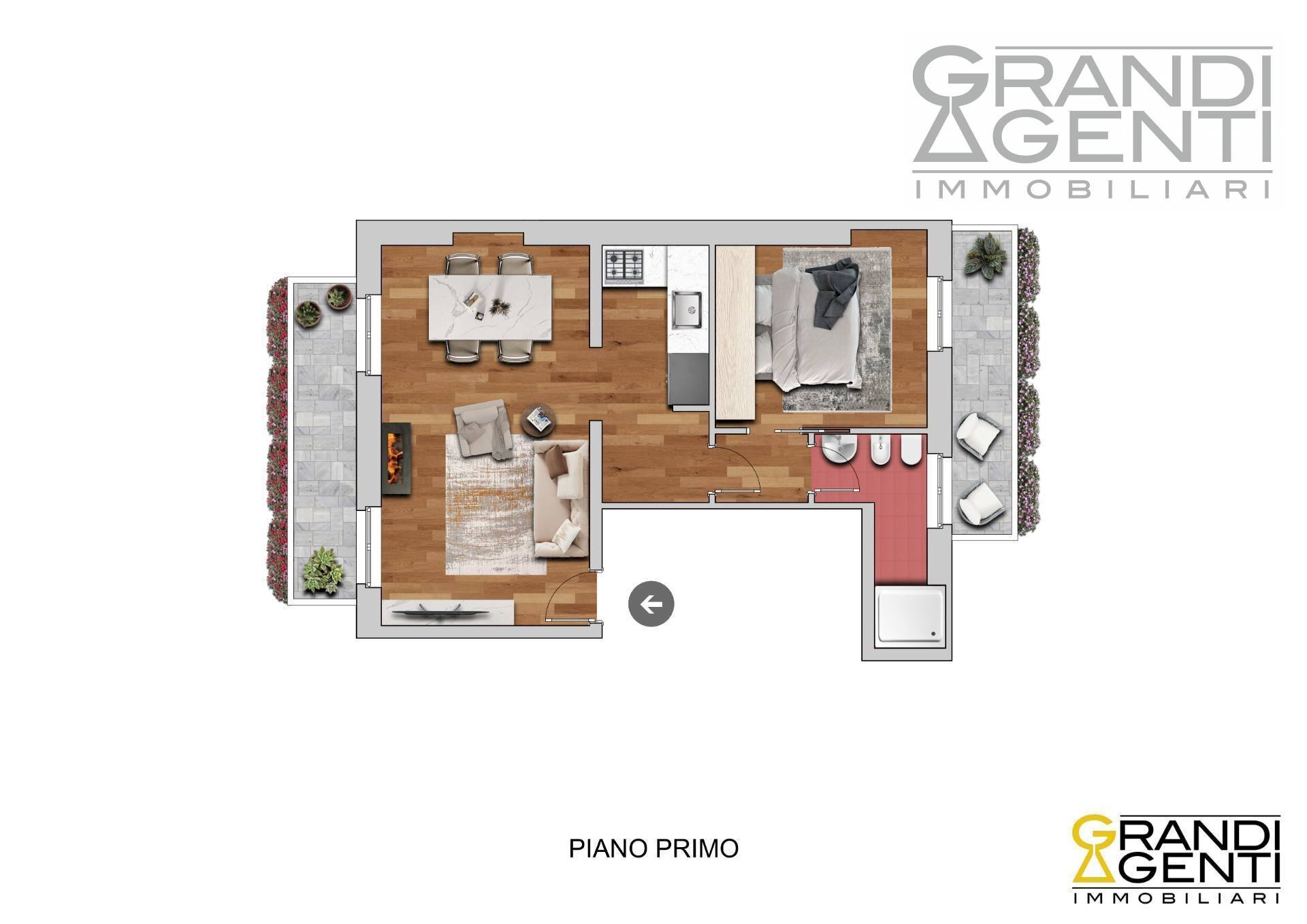 Foto 18 - Two-room apartment Via Dietro Listone, Verona - floor plans 1
