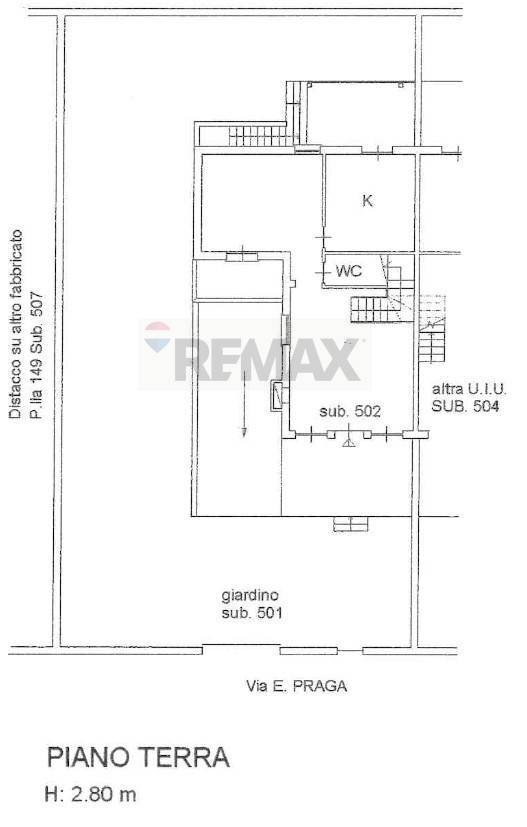 Pianta 2D - Semi-detached house Anzio - floor plans 1