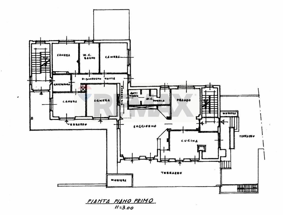 Pianta 2D - Independent house Barzago - floor plans 1