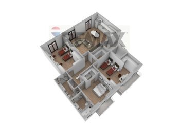 Pianta 3D - Apartment Largo San Francesco
 
23, Manfredonia - photo 16
