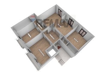 Pianta 3D - Apartment Largo San Francesco
 
23, Manfredonia - photo 17