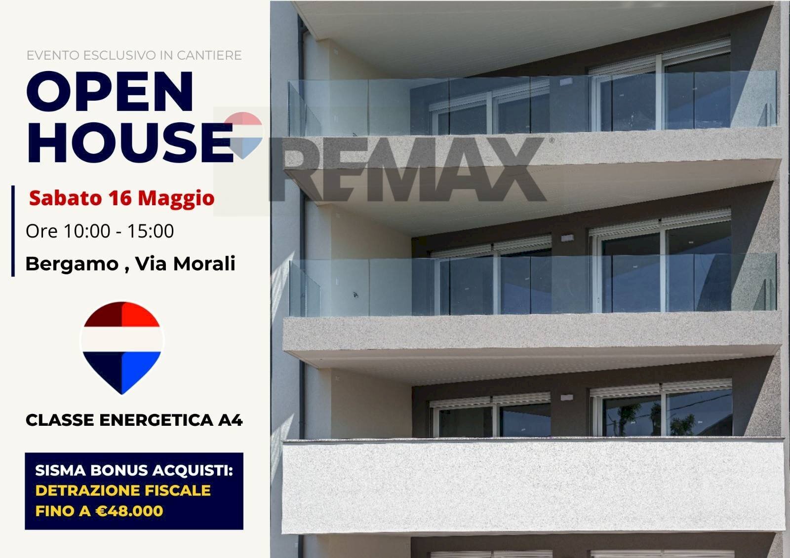 Edificio all\'aperto - Quadrilocale VIA MORALI, Bergamo - foto 1