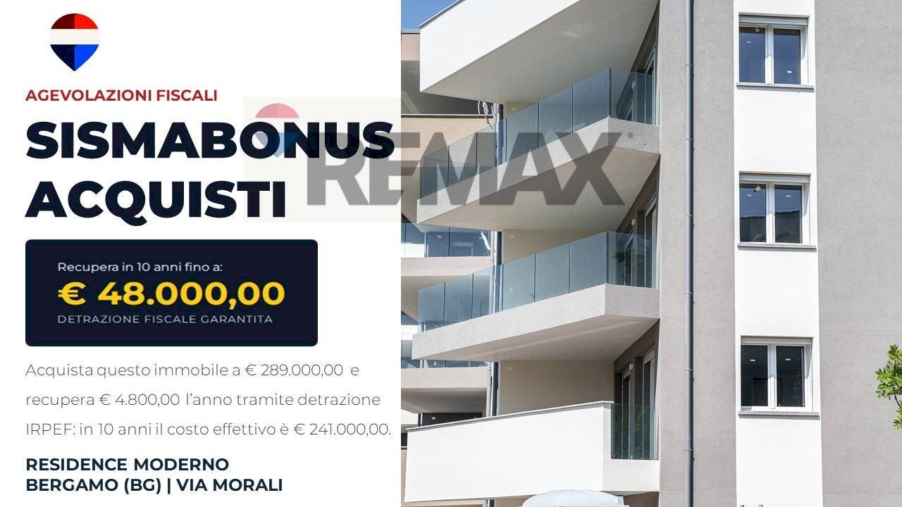 Edificio all\'aperto - Quadrilocale VIA MORALI, Bergamo - foto 3