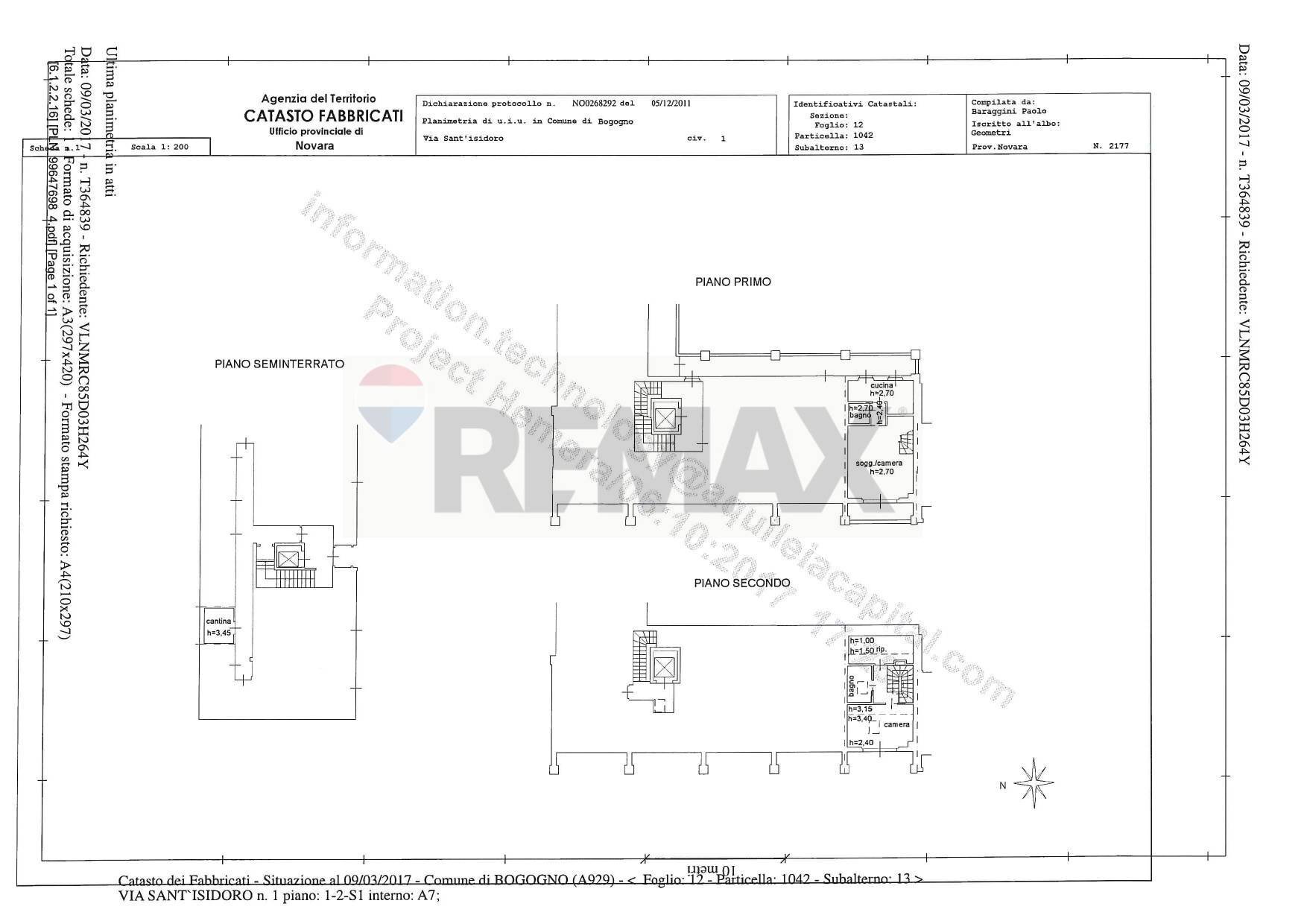 Pianta 2D - Bilocale Via Sant'Isidoro
 
1, Bogogno - planimetria 1