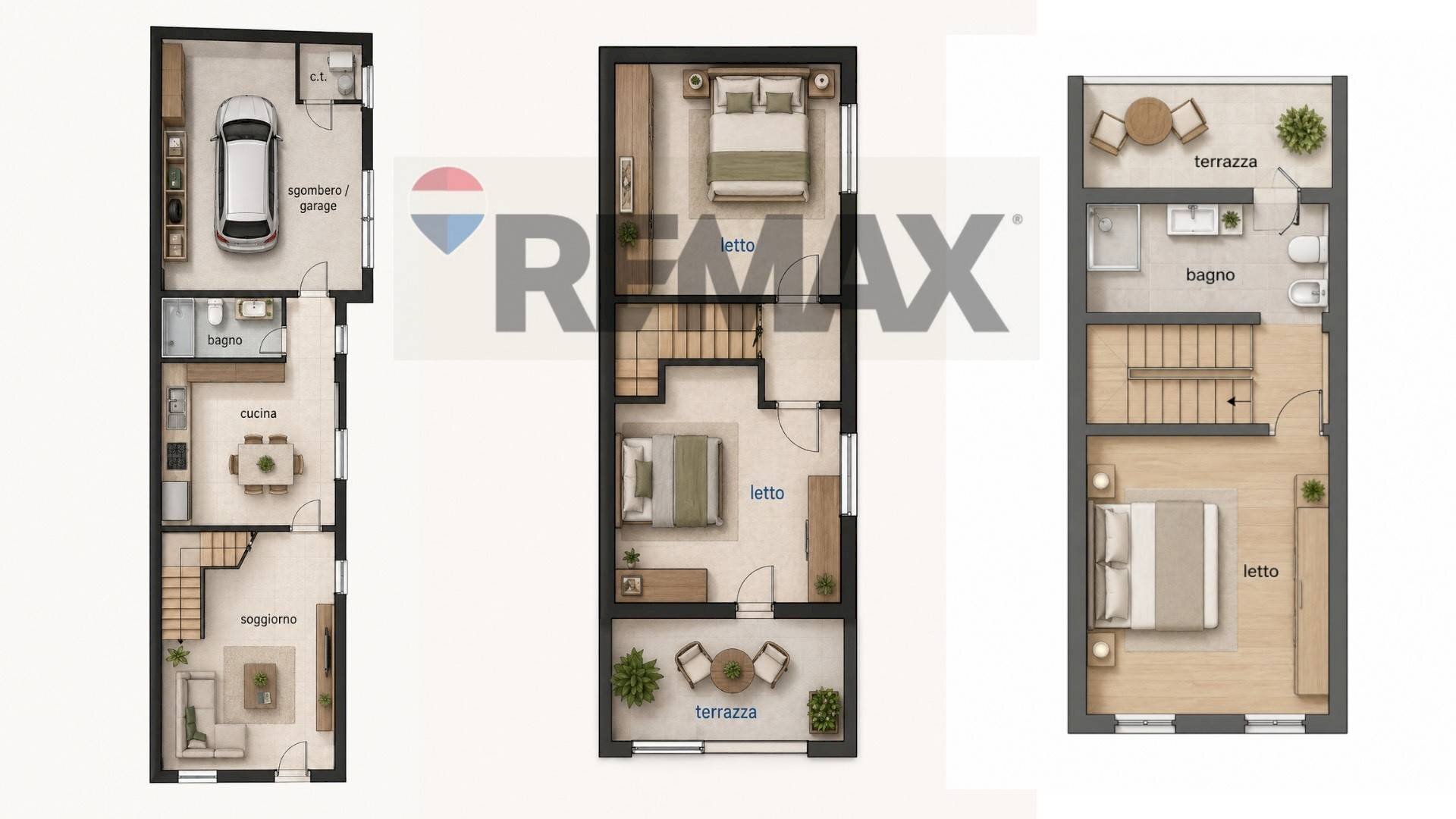 Pianta 2D - Casa semi indipendente Via Judrio
 
3, Padova - planimetria 1
