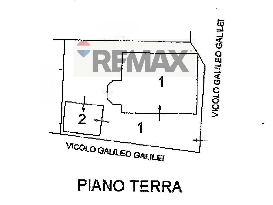 Pianta 2D - Casa indipendente Vicolo Galileo Galilei
 
11, Cison di Valmarino - planimetria 1