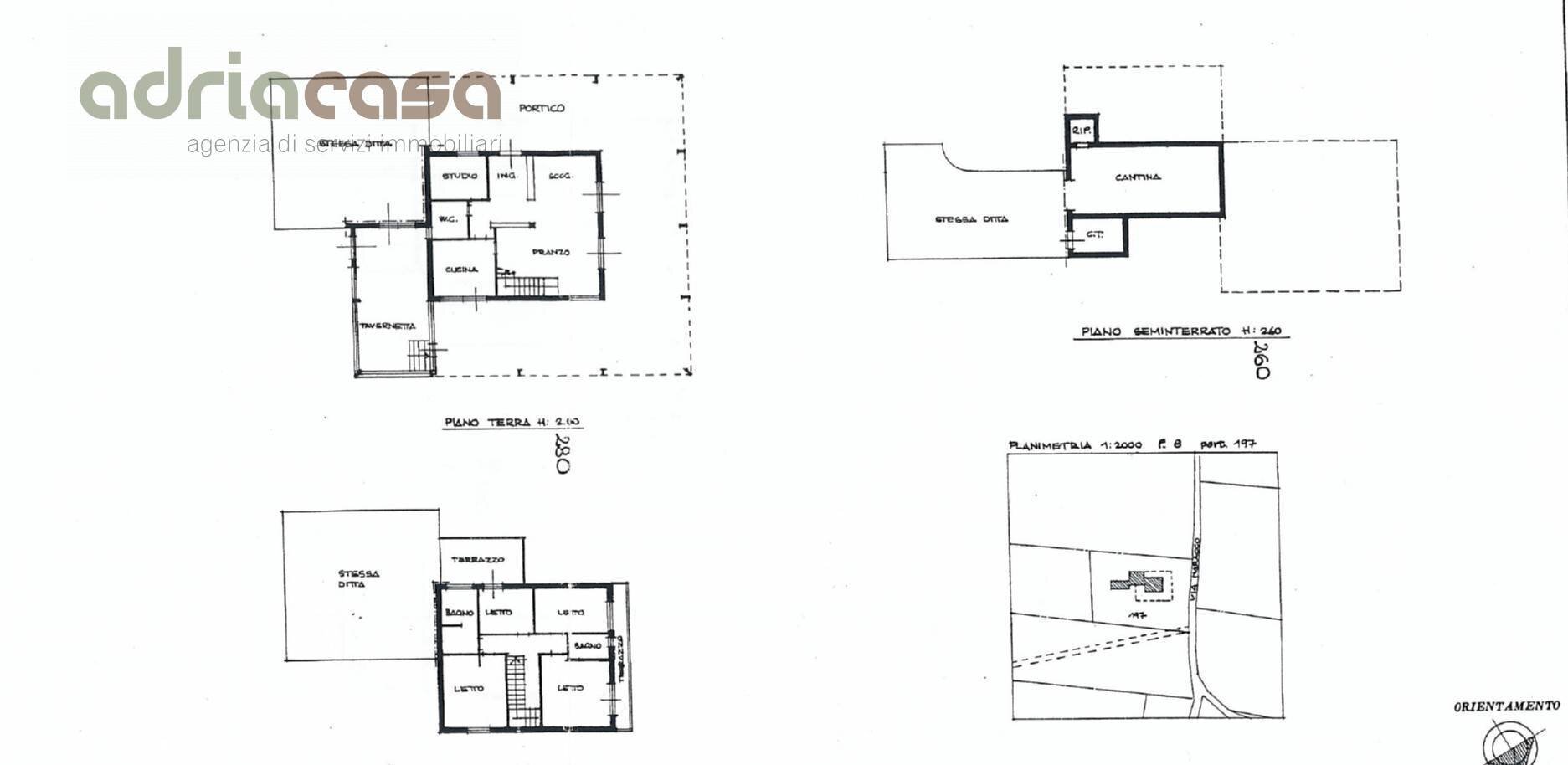 Foto 16 - Semi-detached house Via Marano, Coriano - floor plans 1