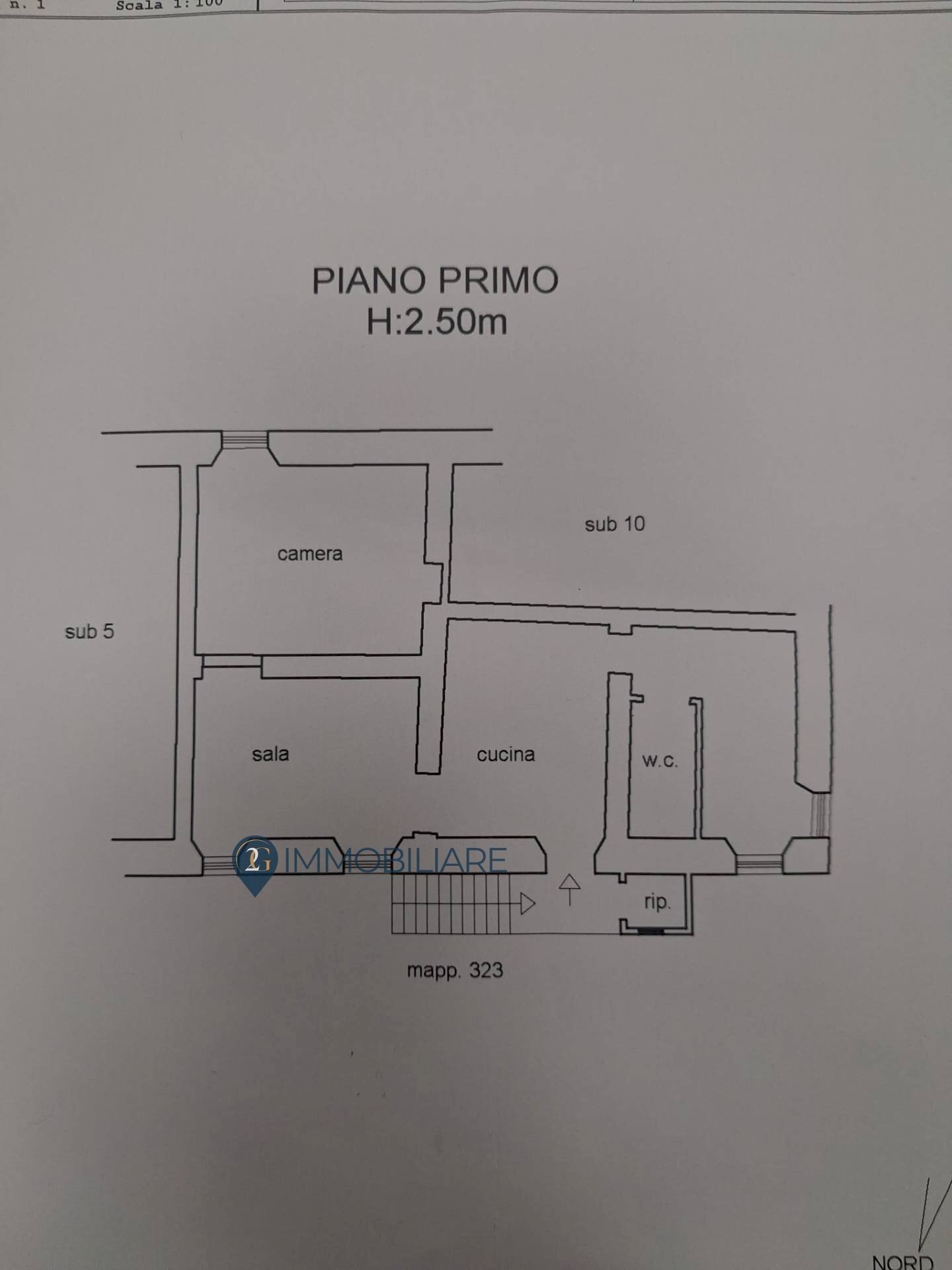 Foto 39 - Three-room apartment via roma
 
5, Beverino - floor plans 1