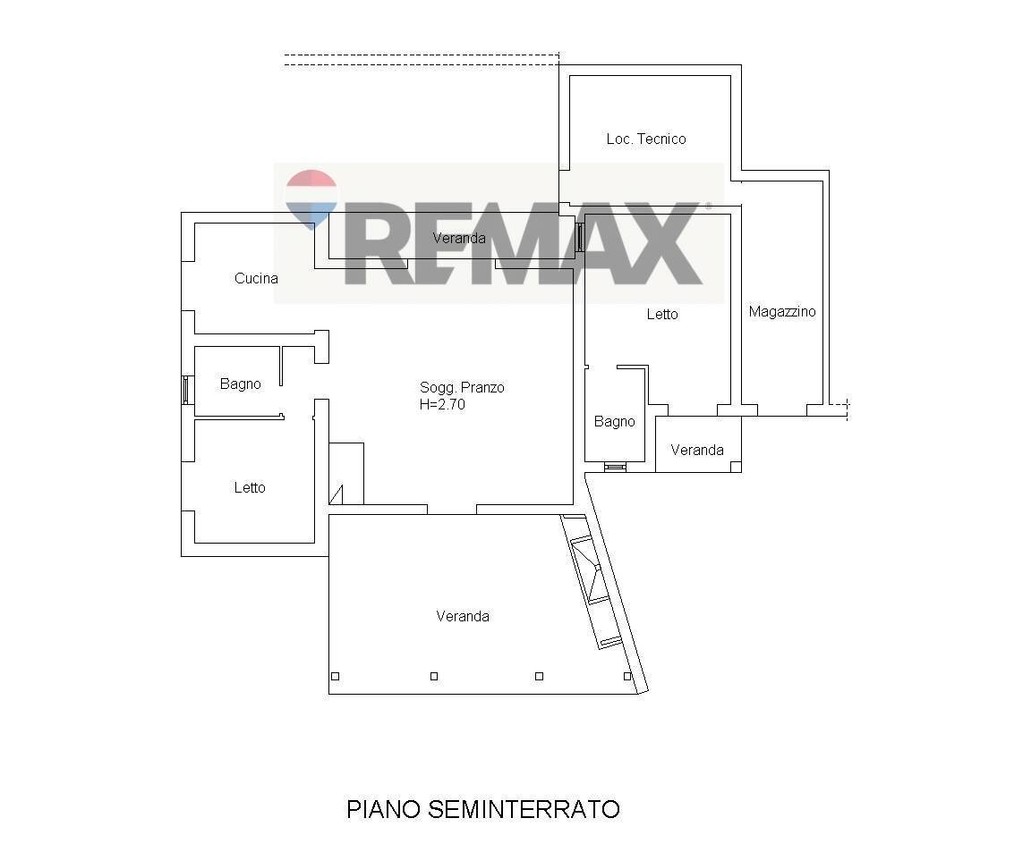 Pianta 2D - Villa Via Sole Ruju, 50, Olbia - planimetria 1
