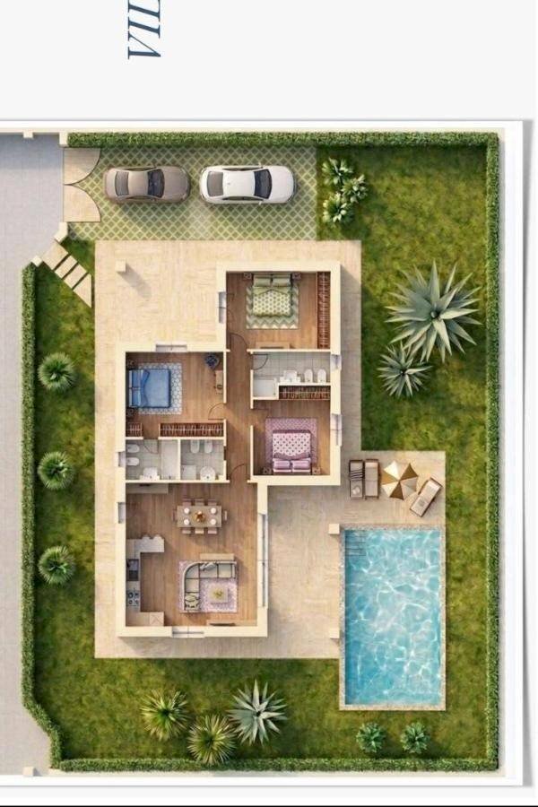 Villa via Montanara, Pietrasanta - floor plans 1