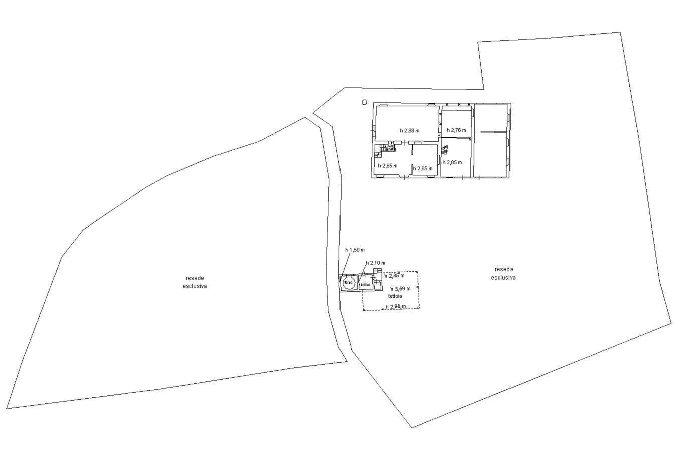 Rustic via della Colombaia, Capannori - floor plans 1