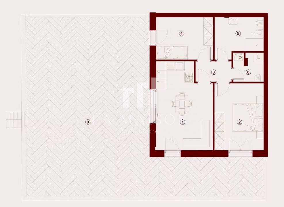 Foto 5 - Three-room apartment Lungomare nord, Termoli - floor plans 1
