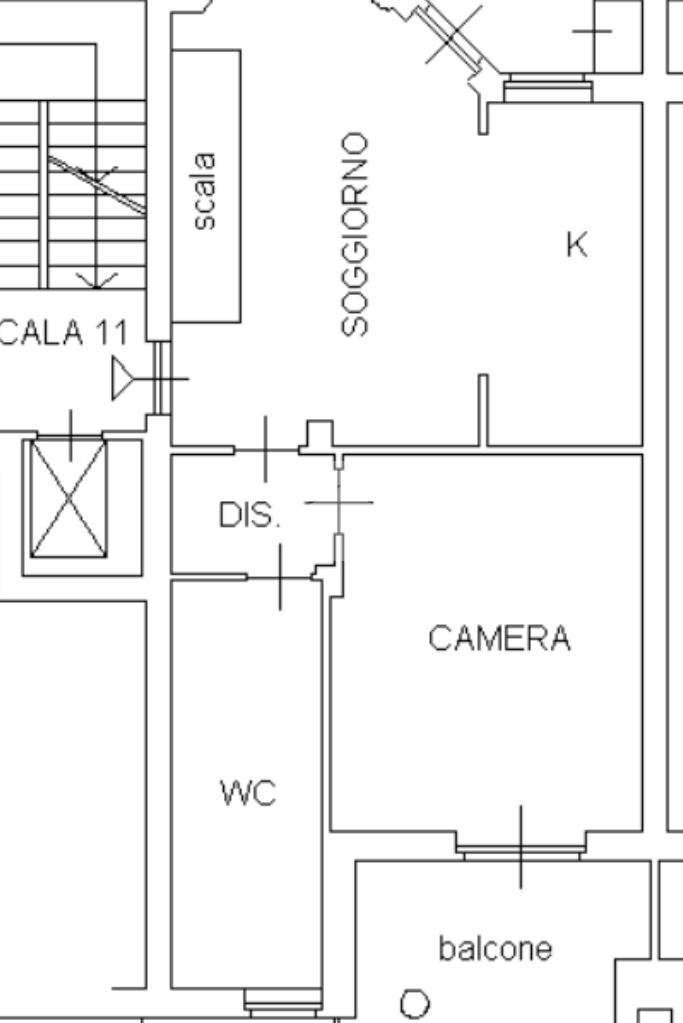 Four-room apartment Via S. Francesco da Paola, None - floor plans 1