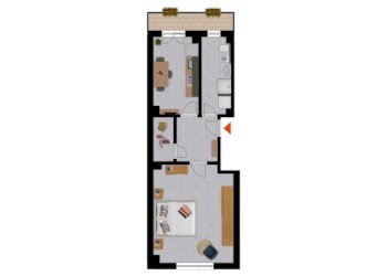 Two-room apartment Via Amaretti, Poirino - photo 17
