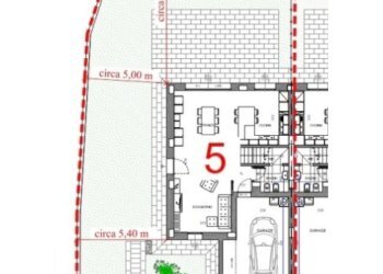Mappa Villette 5 e 6.jpg - Terraced Villa Strada Cognento 261, Modena - photo 4