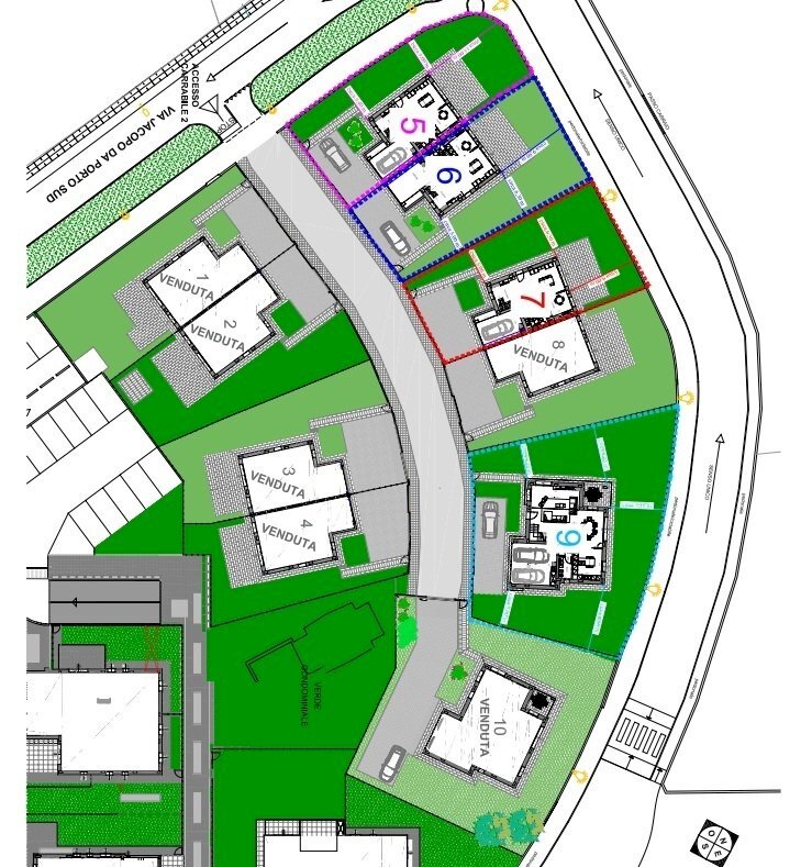 Mappa Area Cantiere.jpg - Villa Strada Cognento 261, Modena - foto 1