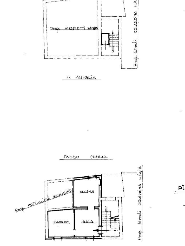 Three-room apartment Via aurelia lato pisa, Sarzana - floor plans 1