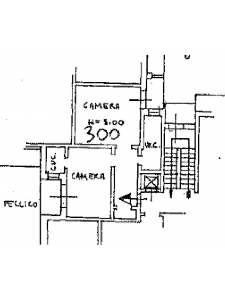 Two-room apartment Via Pellico, Collegno - floor plans 1