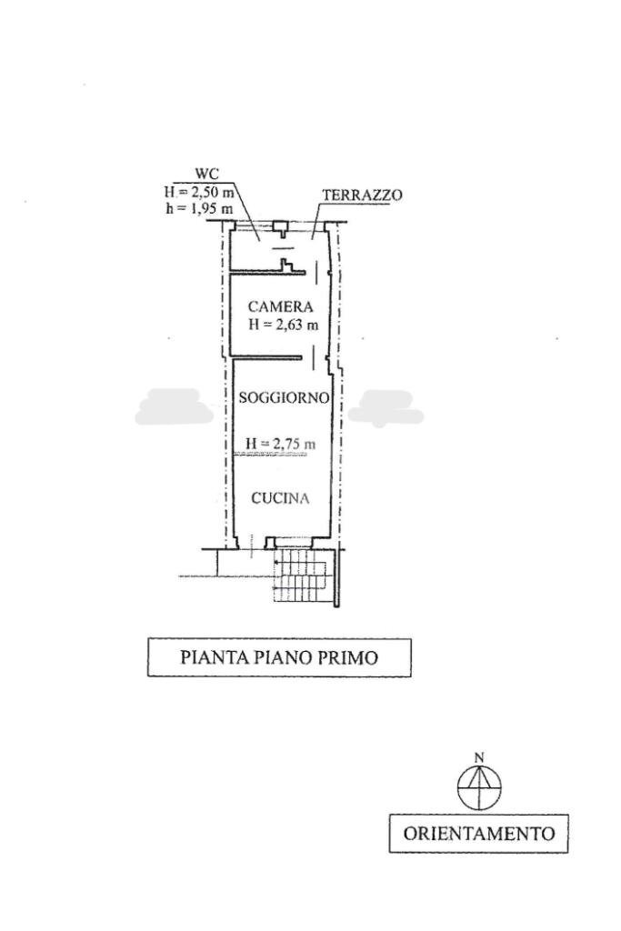 Semi-detached house Strada del casino, Castellamonte - floor plans 1