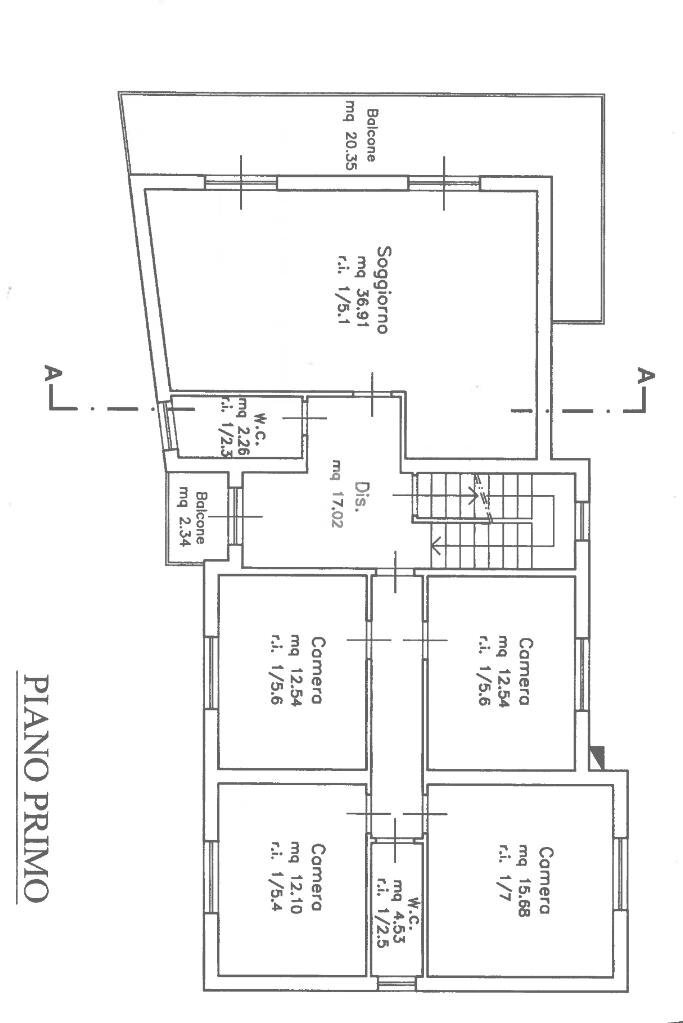 Independent house Viale delle Nazioni, Gatteo - floor plans 1