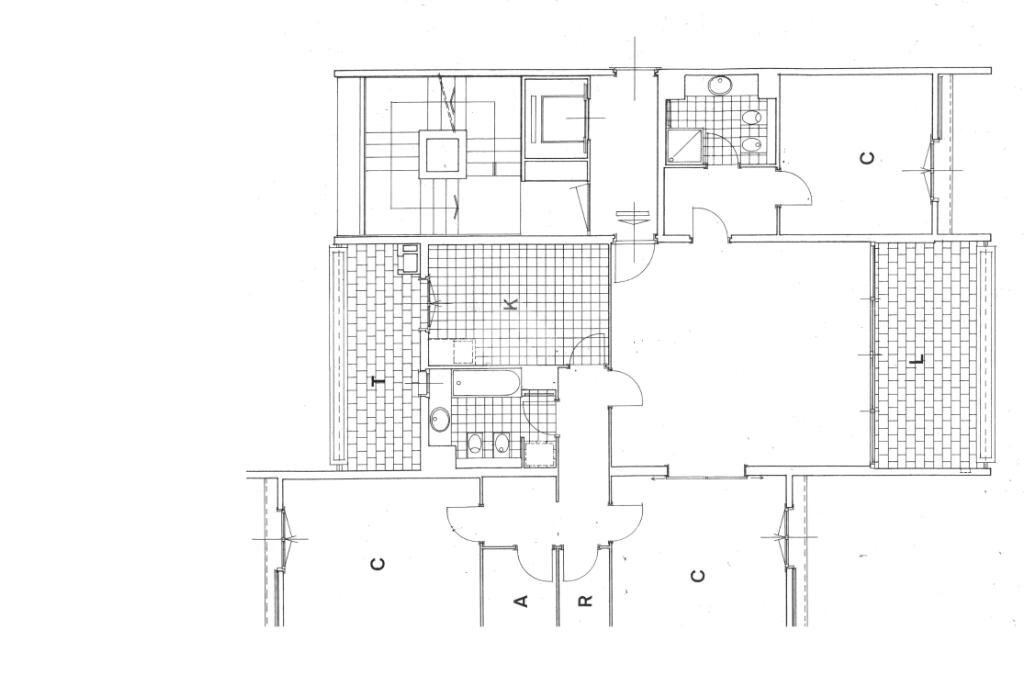 Quadrilocale via giotto, frazione Milano 3, Basiglio - planimetria 1