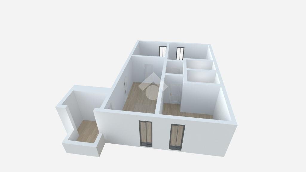 Three-room apartment Viale Fulvio Testi, Milano (neighborhood Bicocca) - floor plans 1