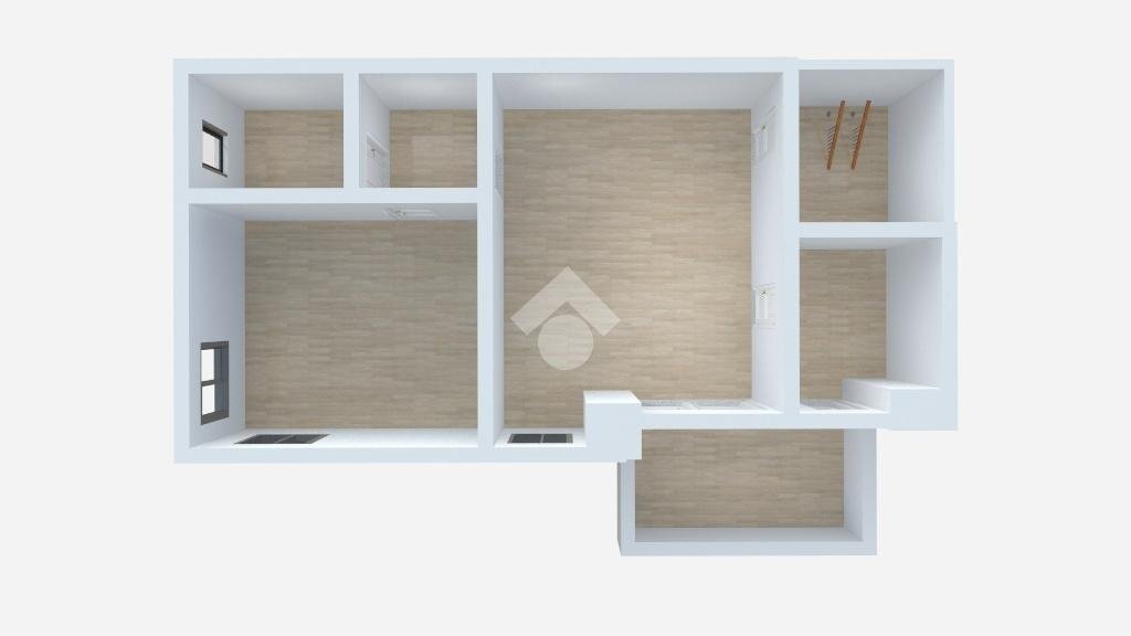 Three-room apartment Via Carlo Imbonati, Milano (neighborhood Maciachini) - floor plans 1