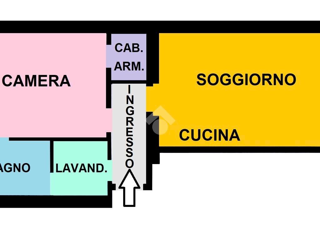 Two-room apartment Via Mario Morgantini, Milano (neighborhood San Siro) - photo 2