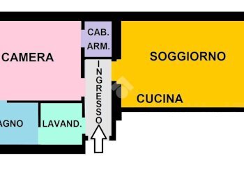 Two-room apartment Via Mario Morgantini, Milano (neighborhood San Siro) - photo 2