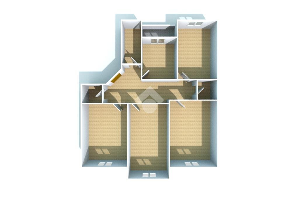 Apartment Vicolo Goito, Asti - floor plans 1