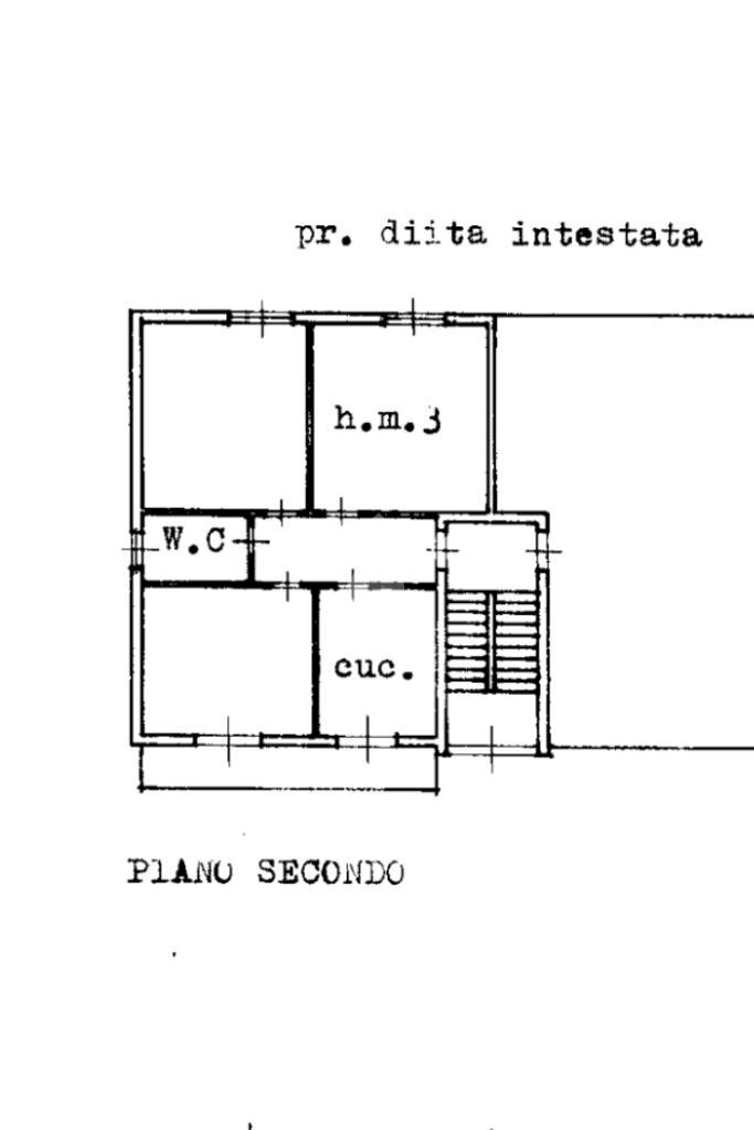 Three-room apartment Via saffi, Vittuone - floor plans 1
