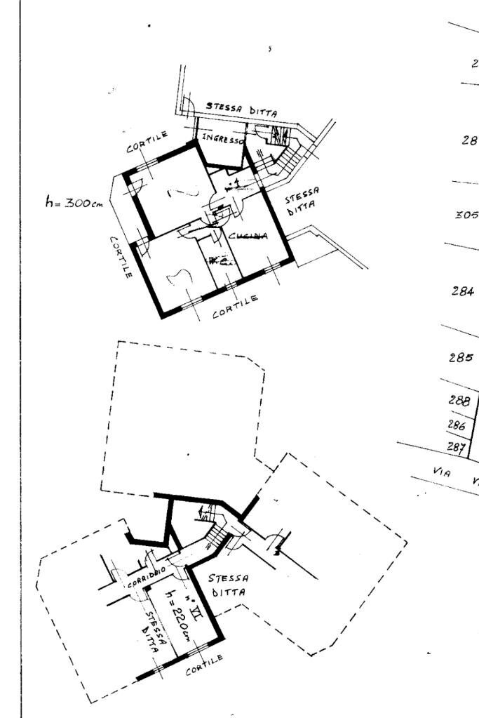 Three-room apartment Via Vercellone, Cavaglià - floor plans 1