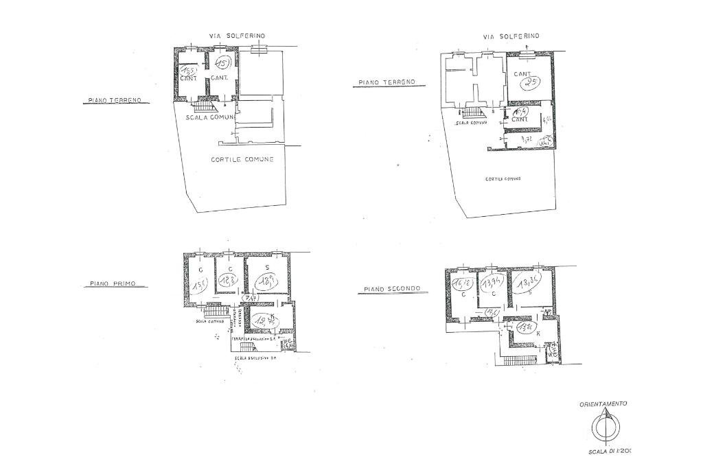 Casa semi indipendente Via Solferino, Strevi - planimetria 1