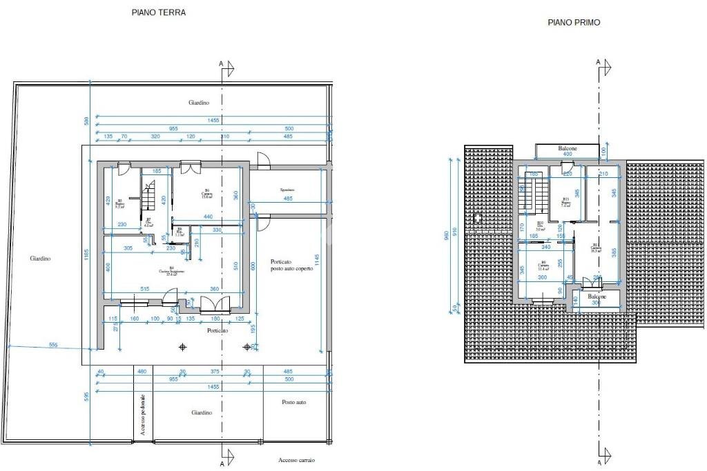 Villa Via G. Giolitti, Piasco - planimetria 1